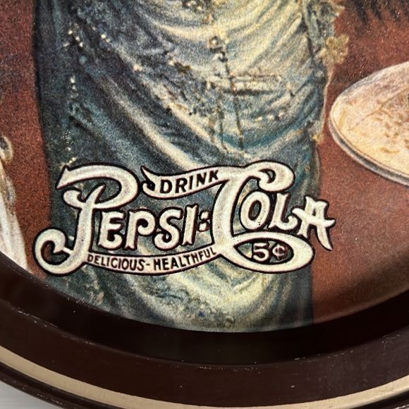 Vintage Pepsi Cola Metal Tray - Picture 2 of 6